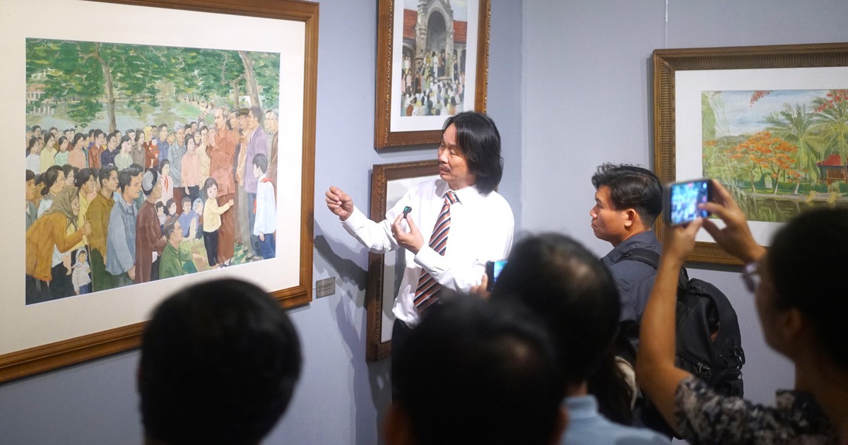Triển lãm hội họa "Đất Nước Mùa Xuân" – Kỷ niệm 110 năm ngày sinh họa sĩ Văn Giáo