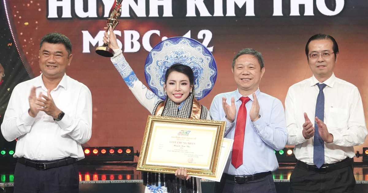Huỳnh Kim Tho là tân Chuông vàng vọng cổ 2026