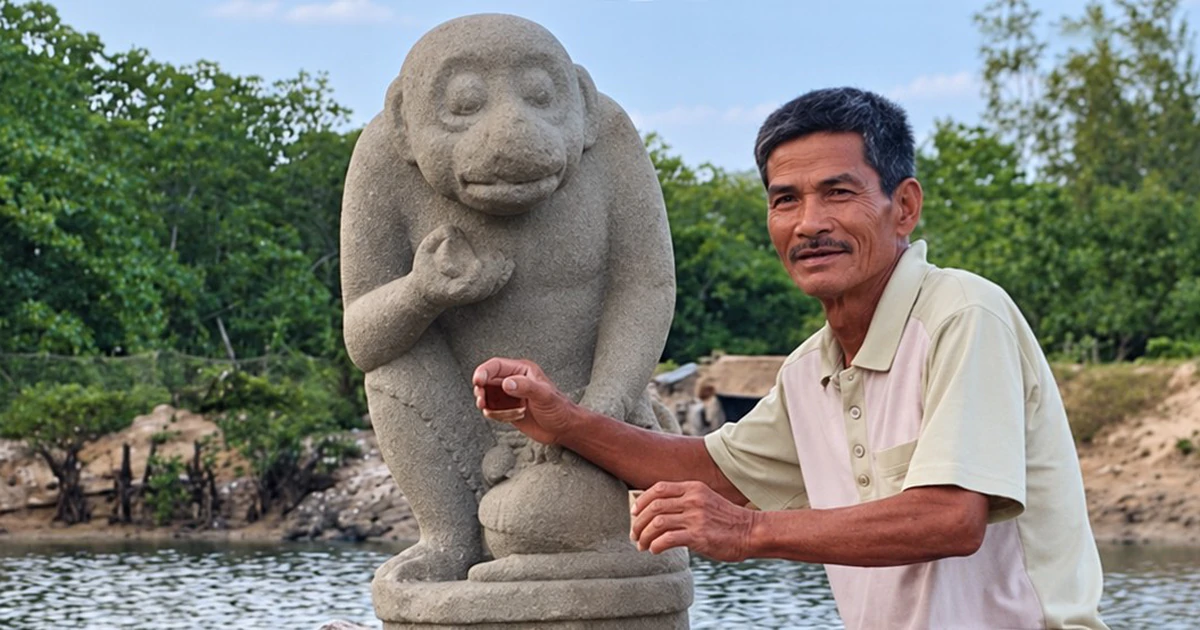 Người phát hiện tượng thần khỉ Hanuman nhận khen thưởng