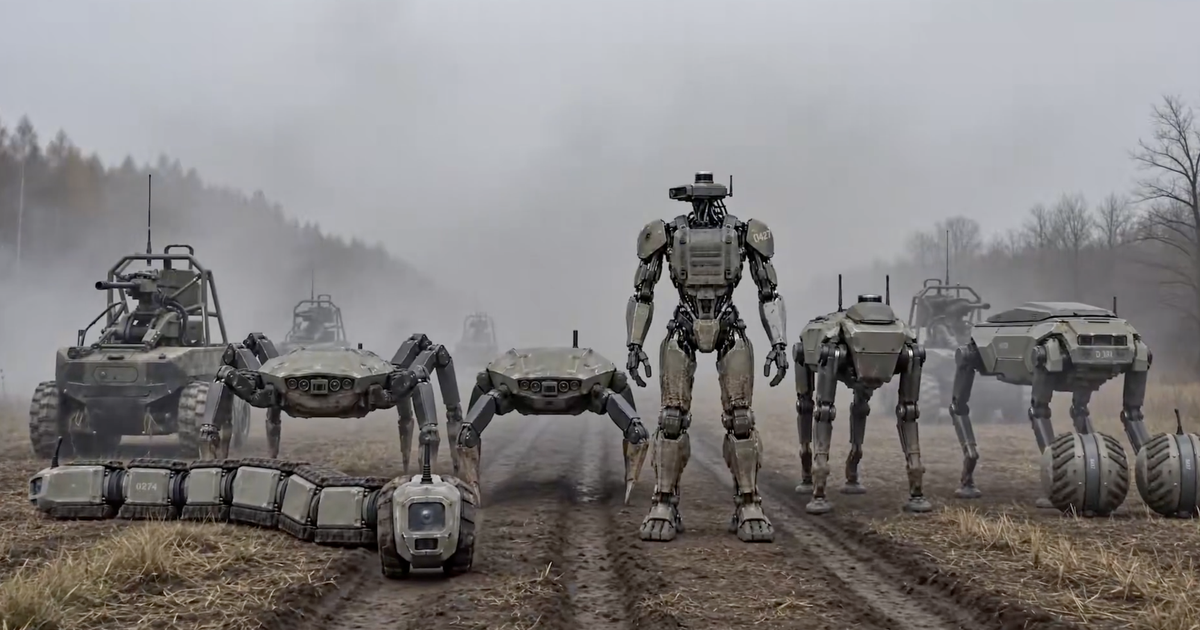 'Đội quân robot' của Ukraine khi nào xung trận?