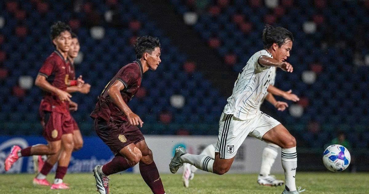 U20 Campuchia thua U20 Nhật Bản 8 bàn không gỡ