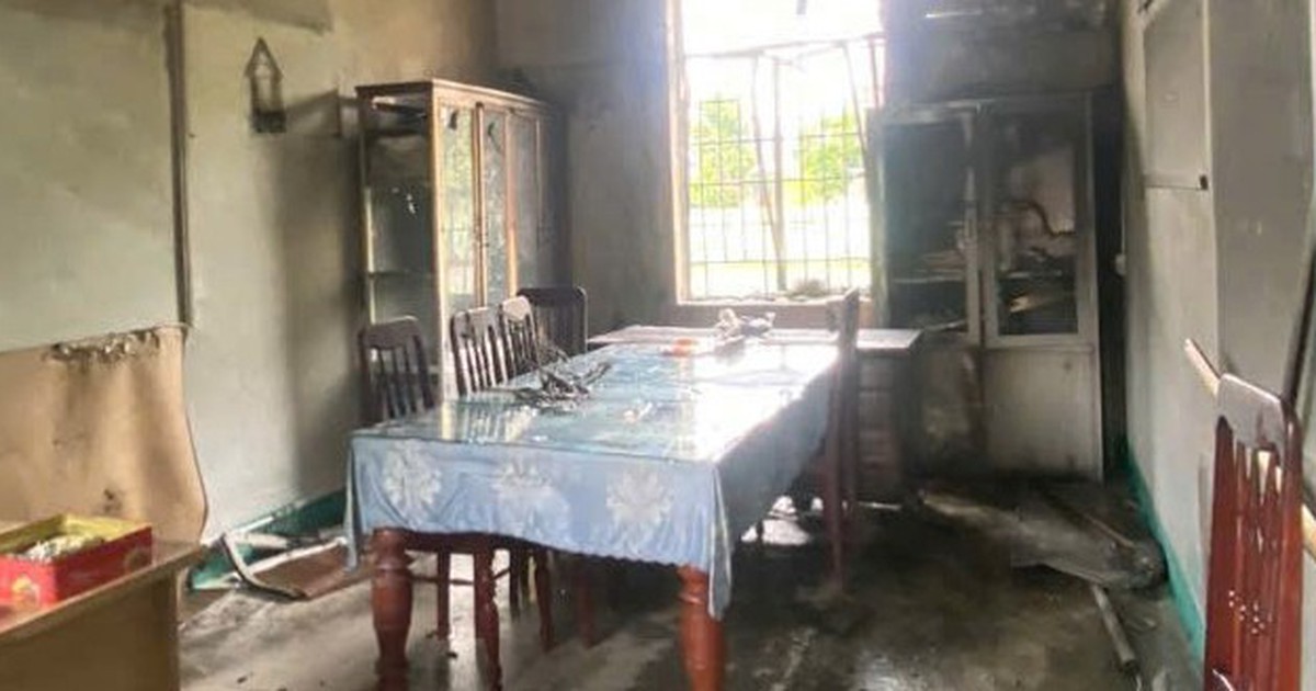 Điều tra vụ phó hiệu trưởng tử vong sau đám cháy phòng làm việc ở Quảng Ngãi