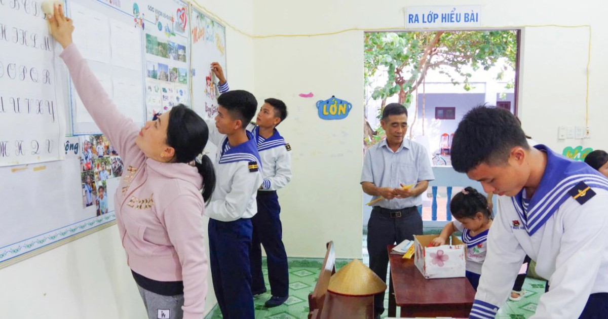 Trường Sa: Sách vở, trường lớp đã sẵn sàng cho năm học mới