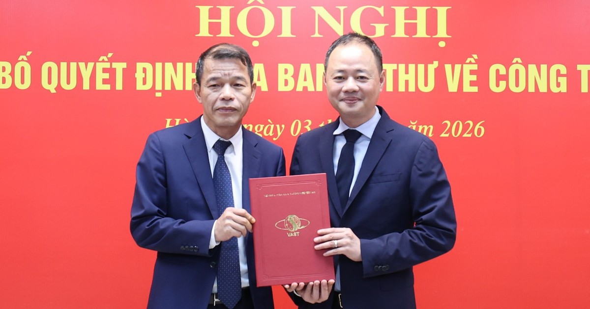 Ông Vũ Thanh Mai giữ chức Phó chủ tịch Viện hàn lâm Khoa học và Công nghệ Việt Nam