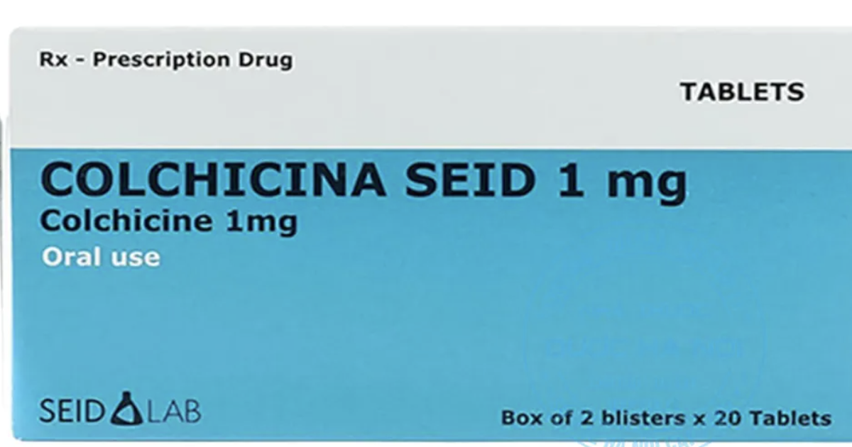 Thu hồi toàn quốc lô thuốc Colchicina Seid trị gout do vi phạm