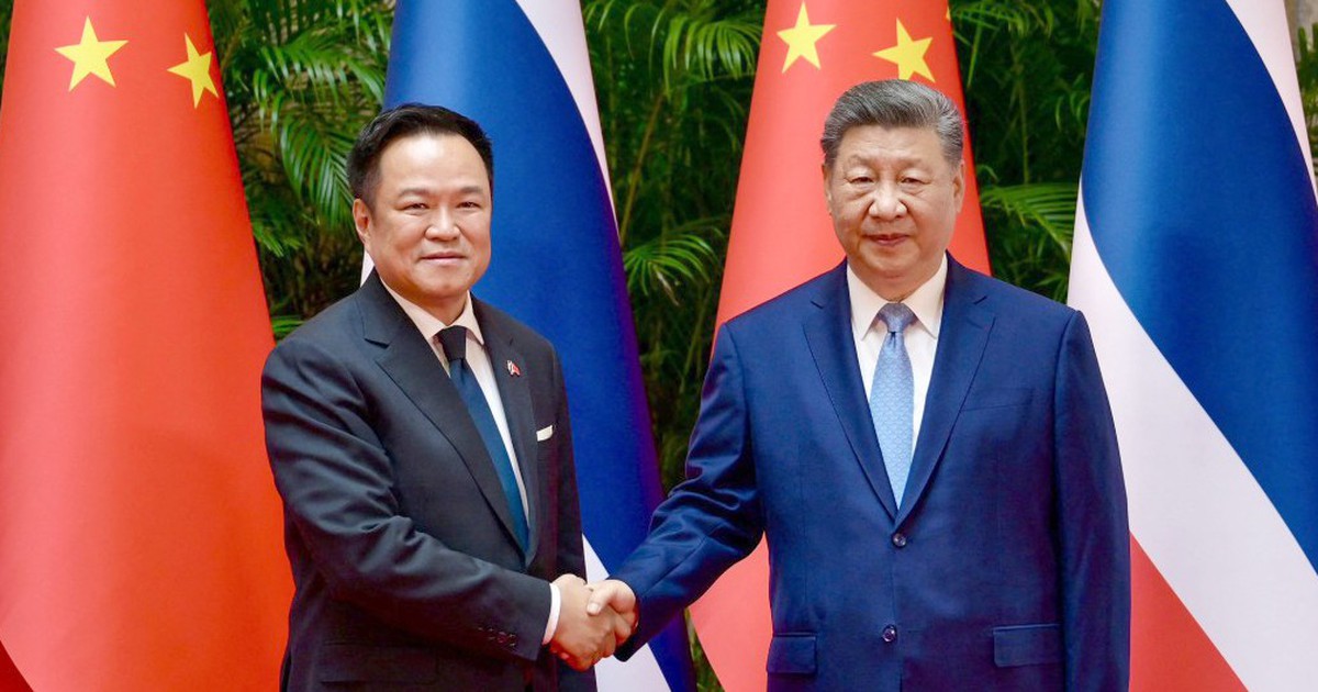 Thủ tướng Anutin: Thái Lan và Trung Quốc là một gia đình