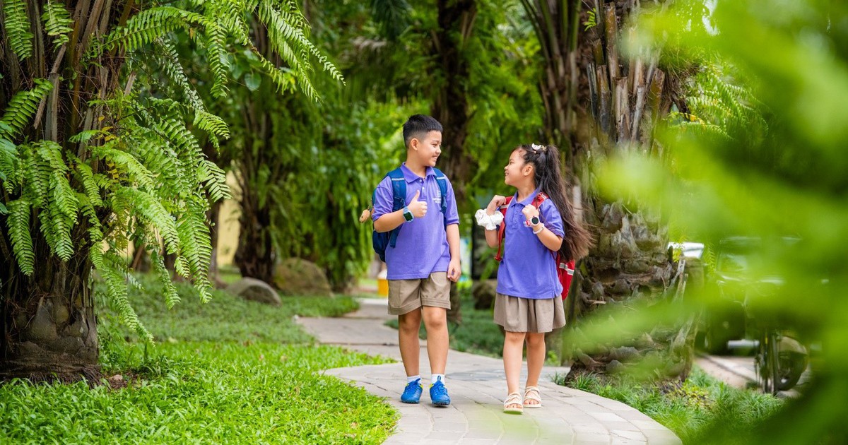 Khi đường đến trường trở thành một phần của tuổi thơ xanh