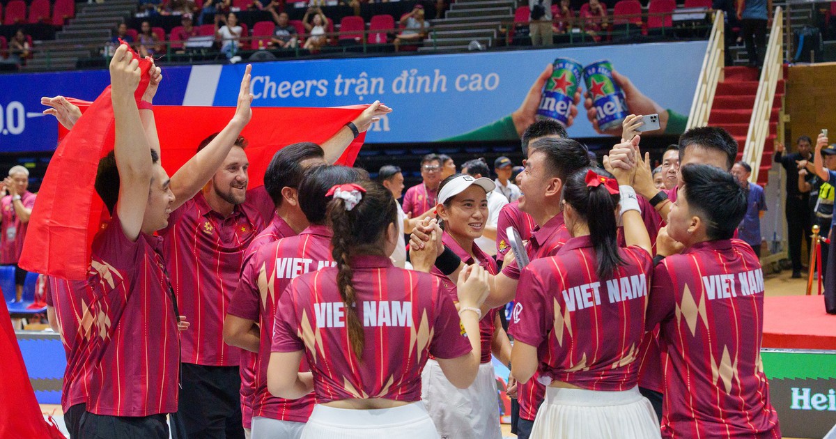 Việt Nam không thể tạo bất ngờ trước Mỹ ở trận chung kết Pickleball World Cup