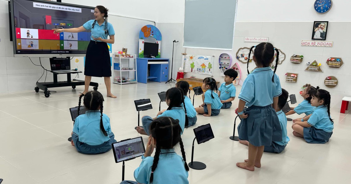 Ho Chi Minh City will pilot integrated English classes in kindergartens