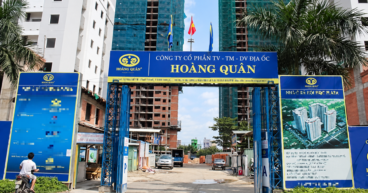 Ngân hàng xiết nợ 26 thửa đất cùng loạt tài sản của Địa ốc Hoàng Quân