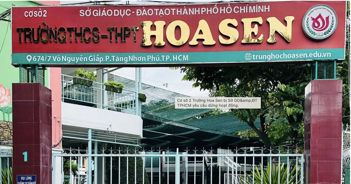 122 students from Hoa Sen school have been placed at a new school