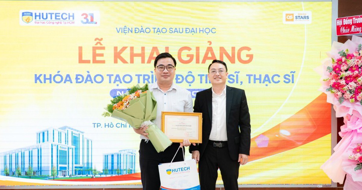 HUTECH chào đón thế hệ học viên và nghiên cứu sinh đợt 2 năm 2026