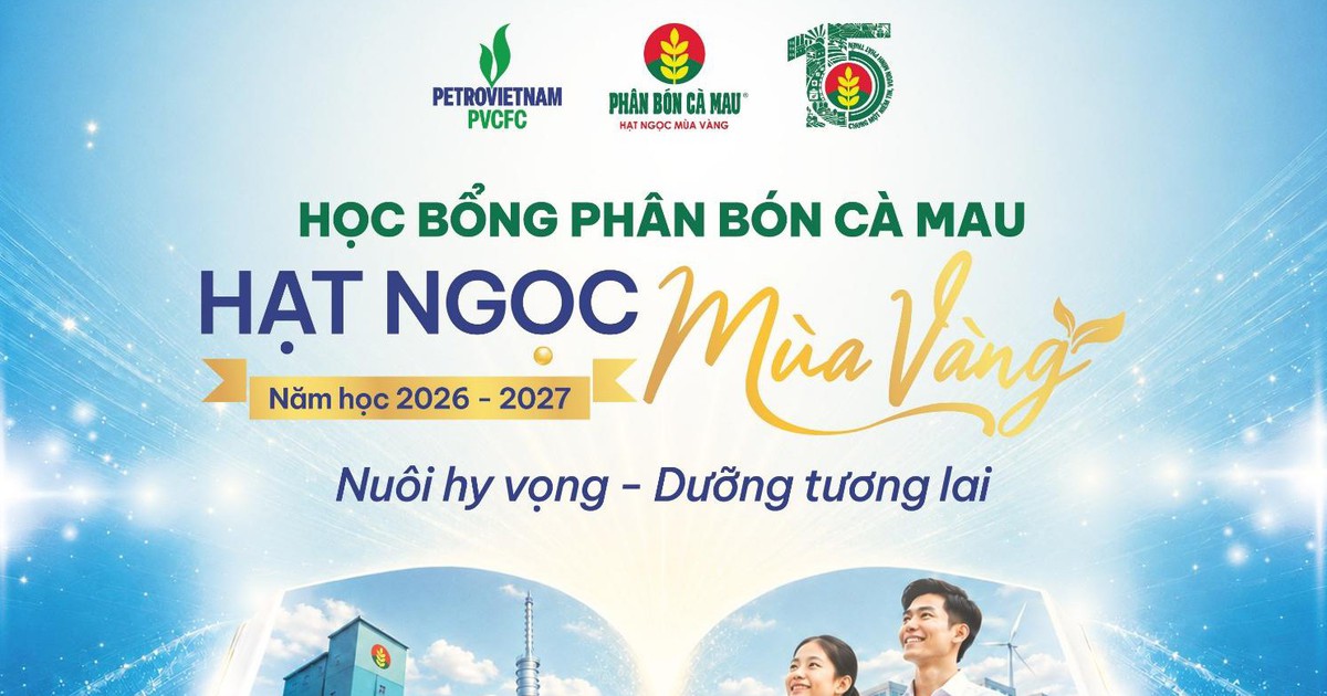 Phân Bón Cà Mau dành gần 2 tỉ đồng tiếp sức học sinh, sinh viên