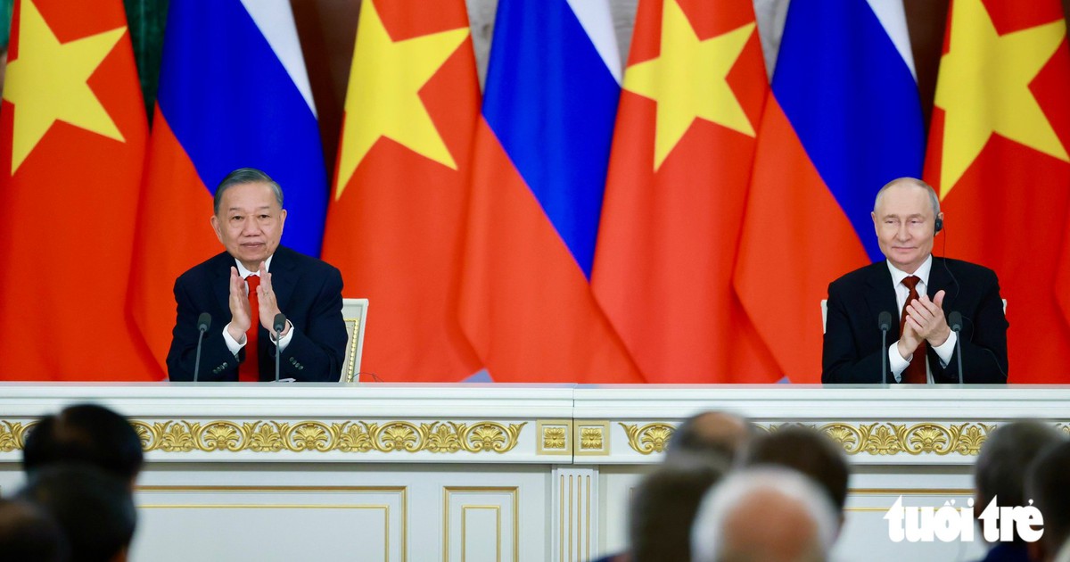 Tổng Bí thư, Chủ tịch nước Tô Lâm hội đàm với Tổng thống Nga Vladimir Putin