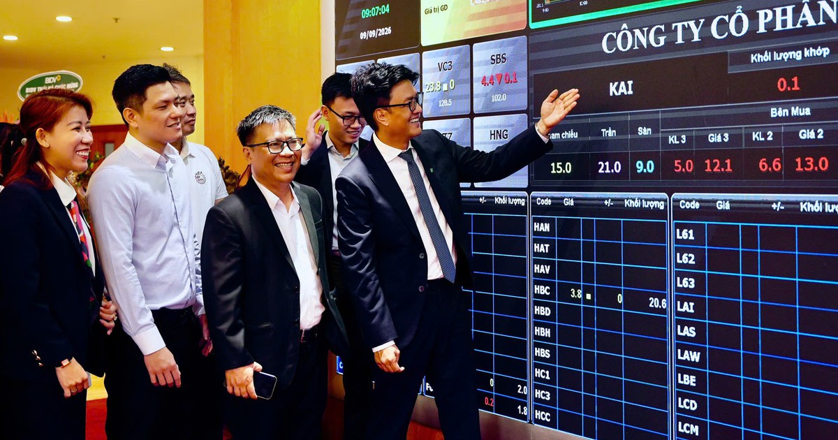 Chứng khoán Kafi lên sàn UPCoM