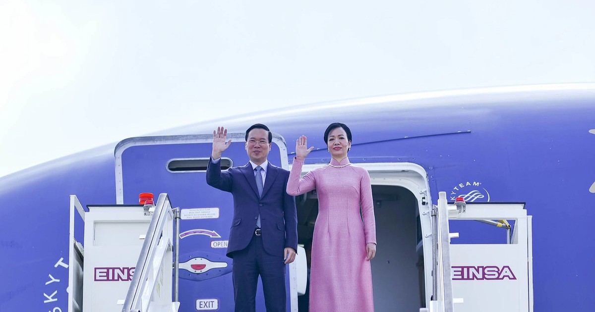 Vietnam’s President Vo Van Thuong begins visits to Italy, Vatican