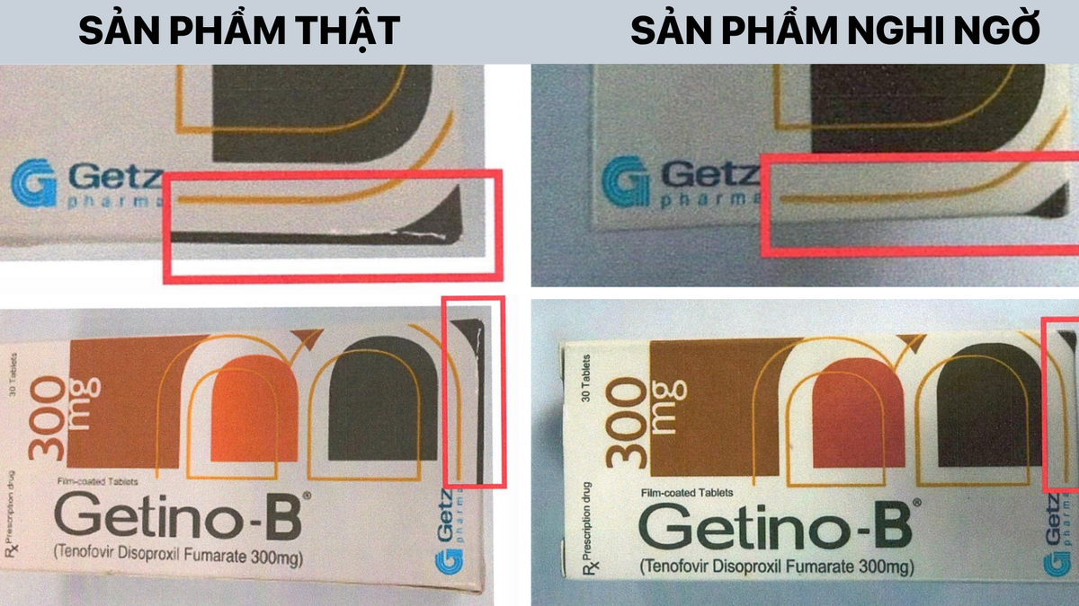 TP.HCM cảnh báo thuốc Getino-B Tablets 300mg trị viêm gan B nghi ngờ giả -  Tuổi Trẻ Online