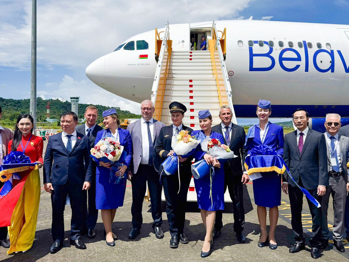 Vietnam’s Phu Quoc welcomes first direct flight from Belarus