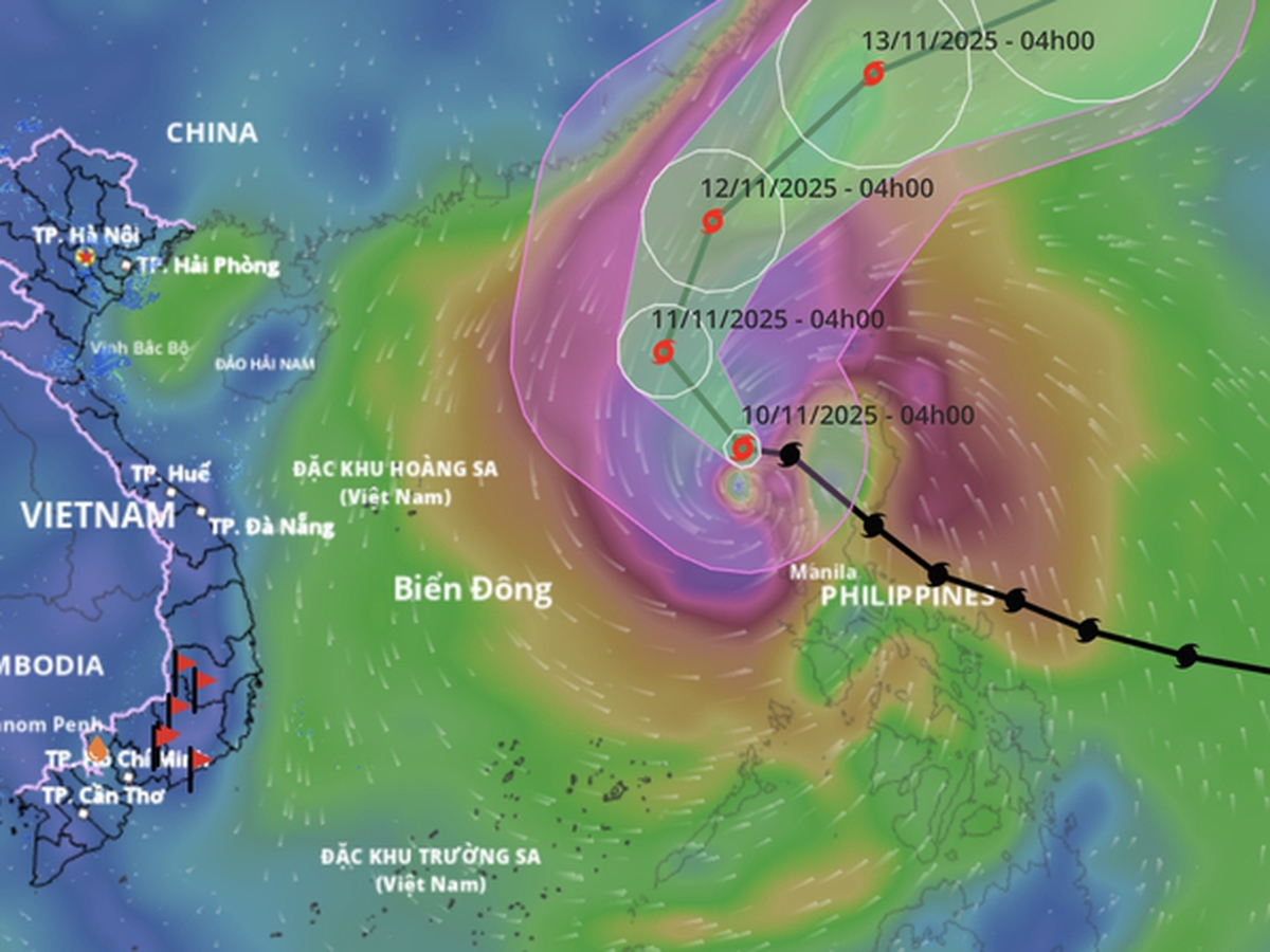 Storm Fung Wong enters East Vietnam Sea, forecast to pose no threat to mainland Vietnam