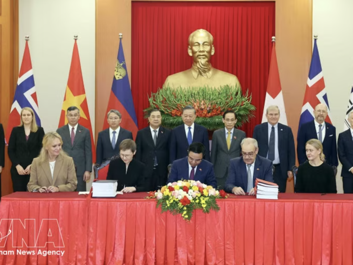 Vietnam, EFTA sign free trade agreement after 14 years of negotiations