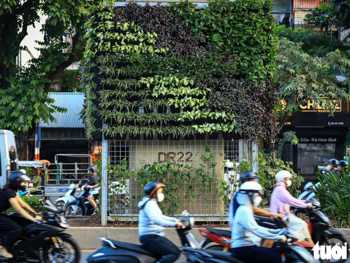 Hanoi adds greenery to urban railway pillars, underpasses, flyovers