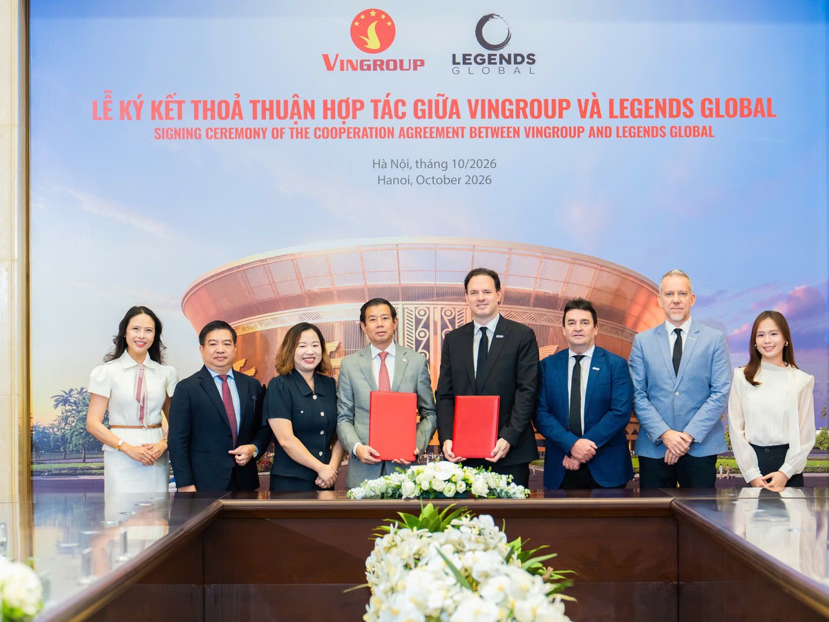 Vingroup, Legends Global partner to operate 135,000-seat Hanoi stadium next year