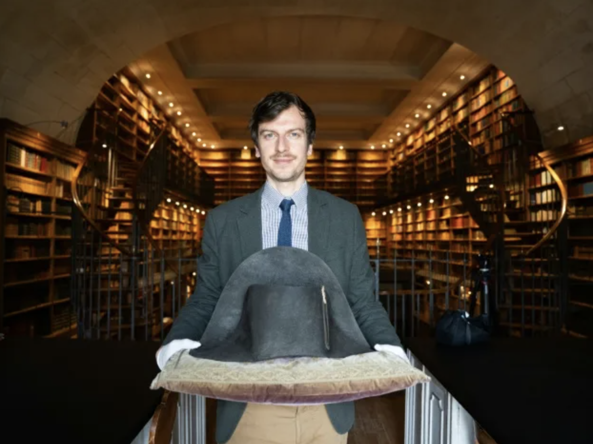 'True miracle': Napoleon's long-lost hat to go on display