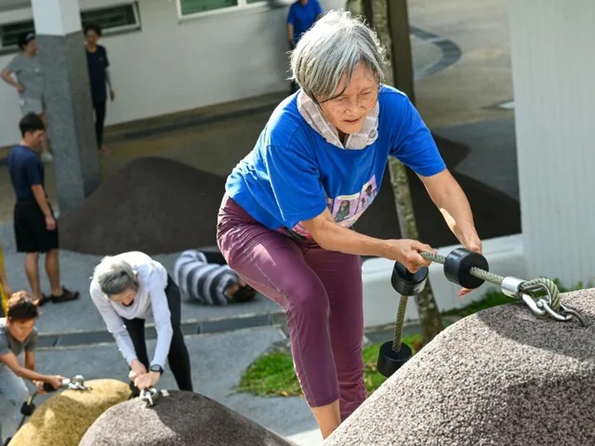 Let's get physical: Singapore's seniors turn to parkour