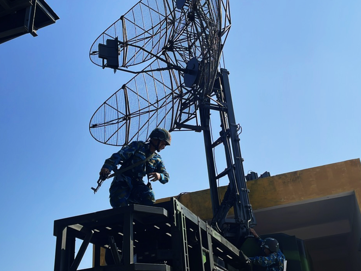 Radar troops stand watch over Vietnam’s skies