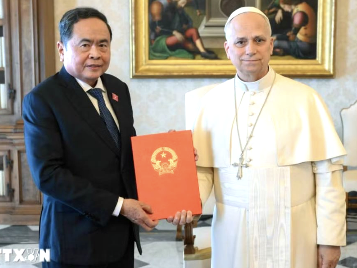 Vietnam always facilitates Catholic community’s development, top legislator says during Vatican visit