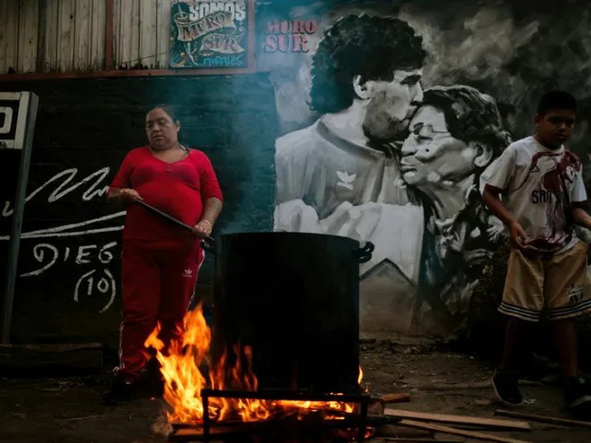 Maradona's birthplace repurposed as soup kitchen for Argentina's hungry