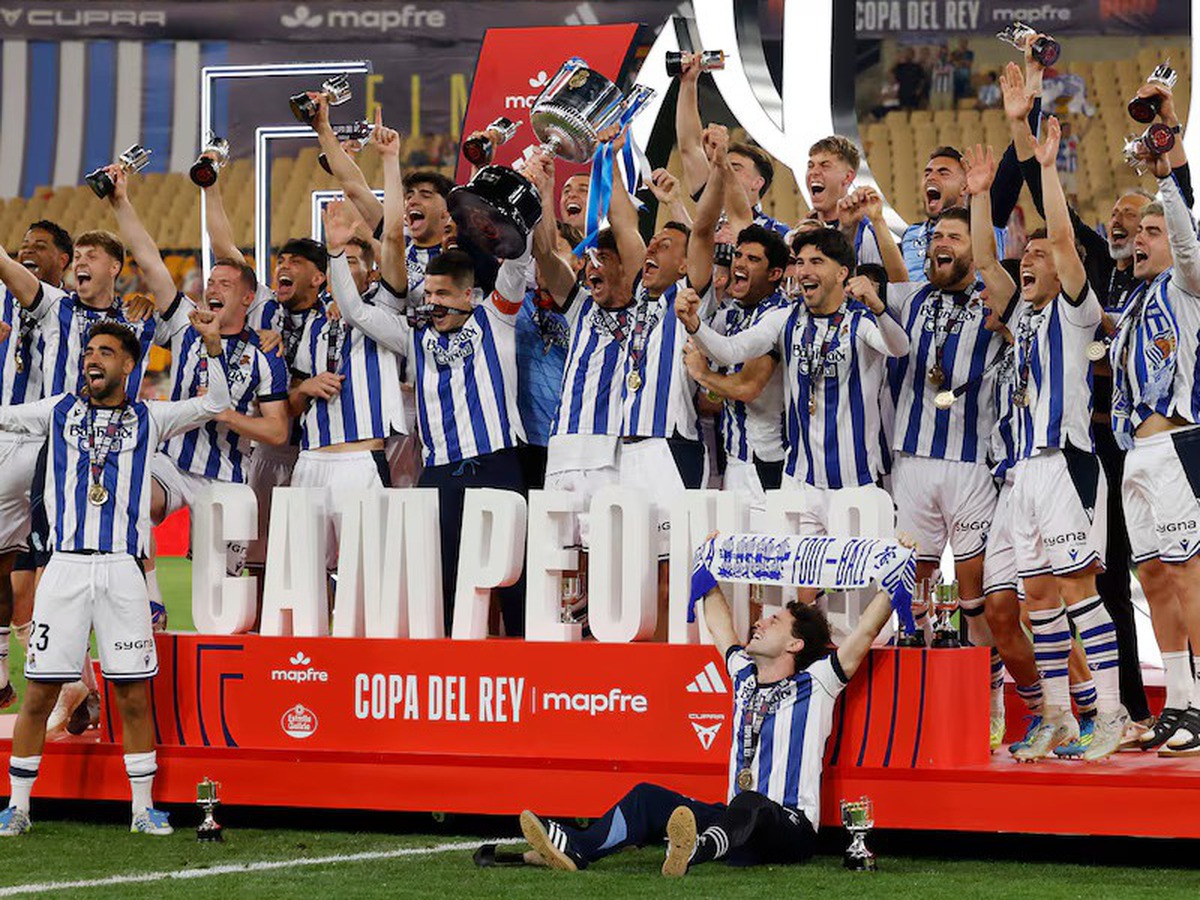 Real Sociedad beat Atletico Madrid 4-3 on penalties to win Copa del Rey