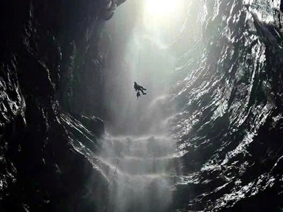 Rare 350m underground waterfall discovered in new cave in Vietnam’s Phong Nha-Ke Bang