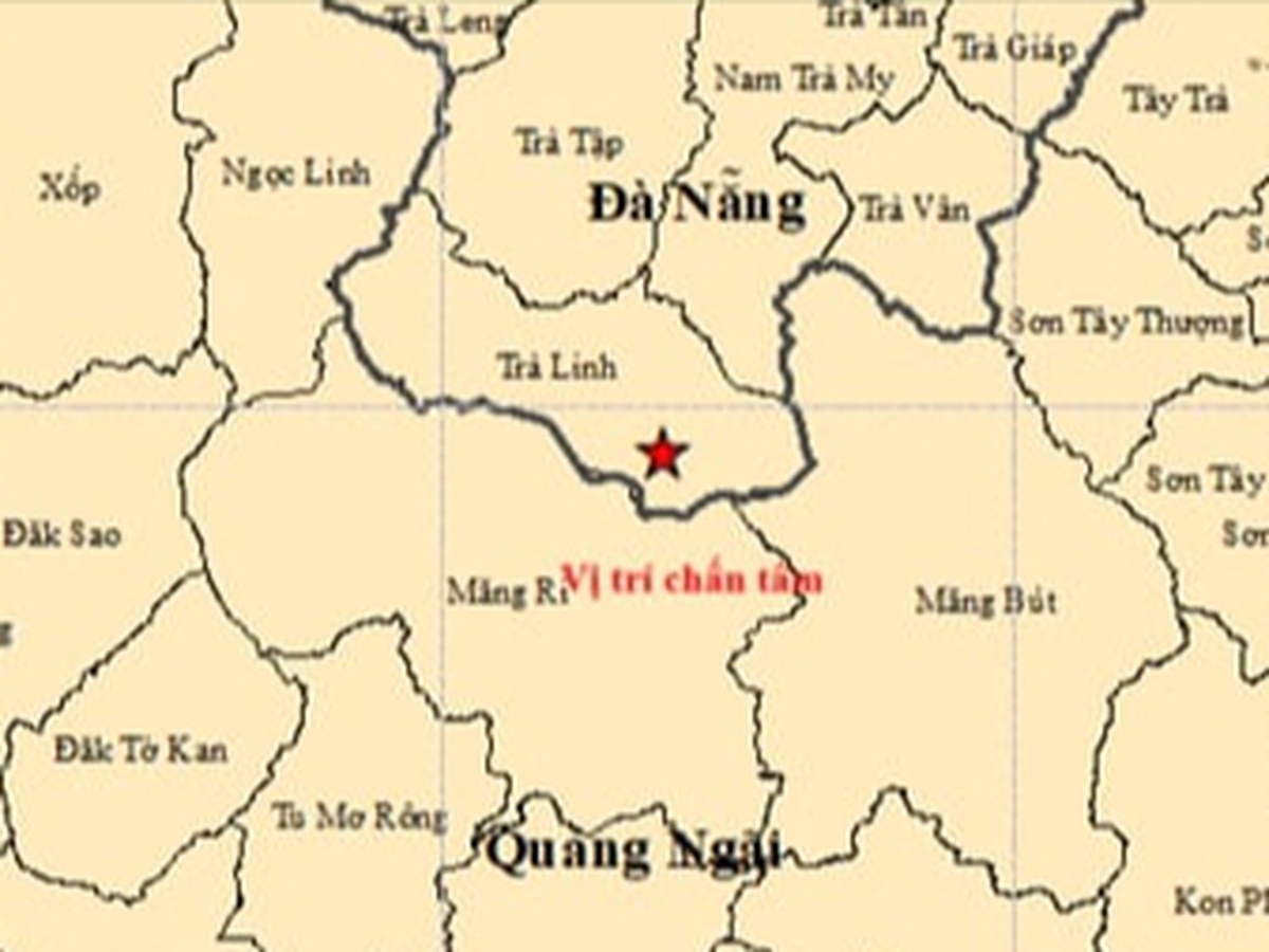 5 minor earthquakes hit central Vietnam