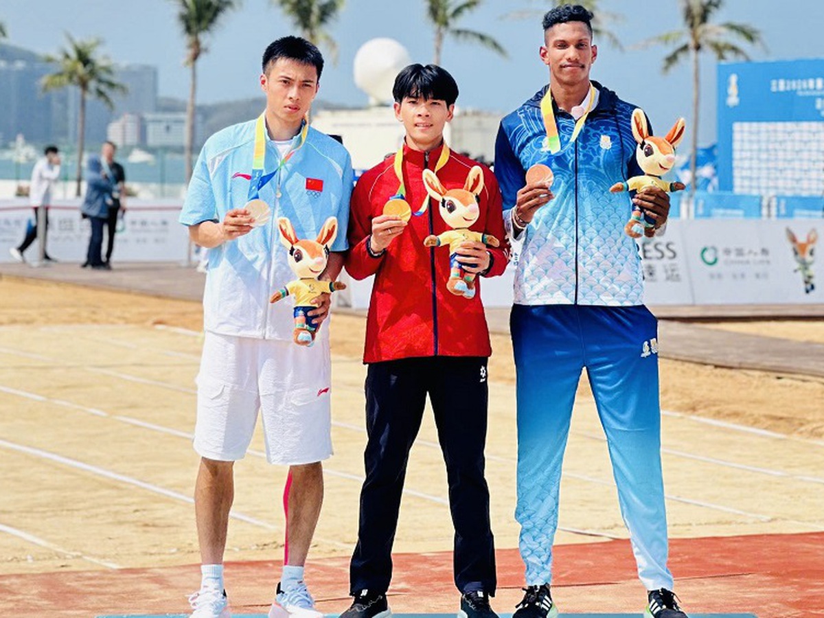 Vietnam wins another Asian Beach Games gold medal in athletics