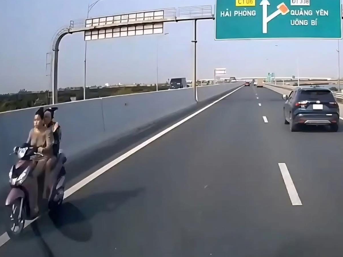 Vietnam fines three people $626 over wrong-way scooter ride on expressway