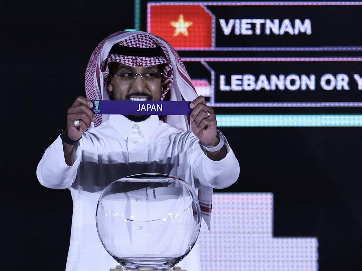 Saudi draw all-Arab group as Qatar meet Japan at Asian Cup 2027