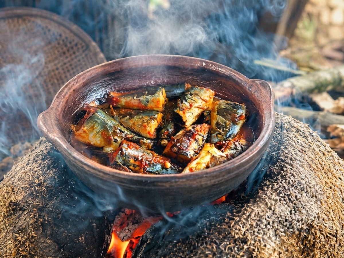 Slow-braised mackerel with toasted bread stir memories in central Vietnam