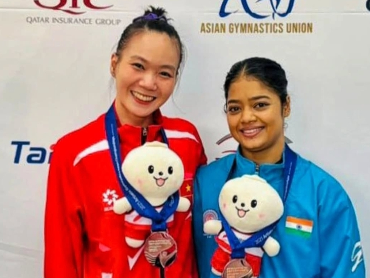 Vietnamese gymnast wins gold medal at world challenge cup