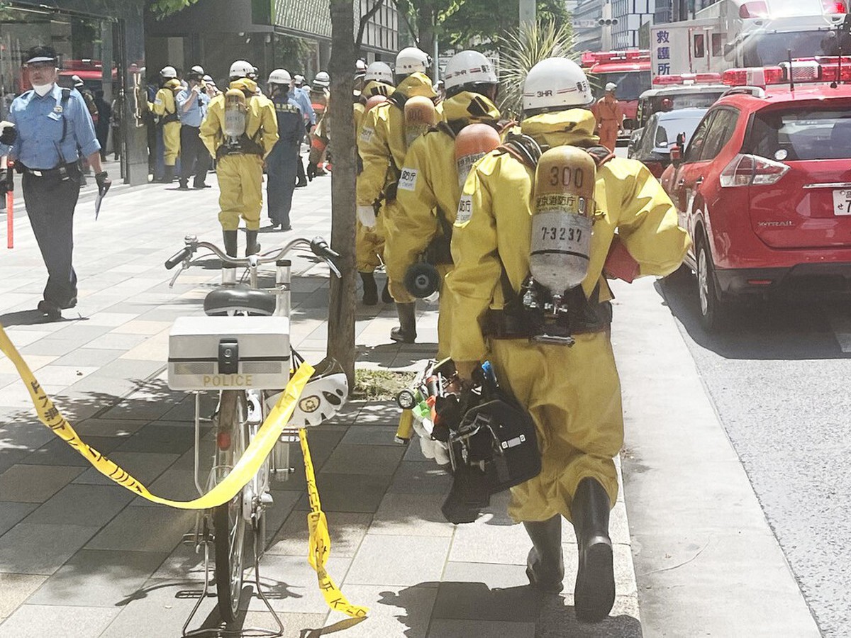 Pungent odor sickens several people in Tokyo's Ginza