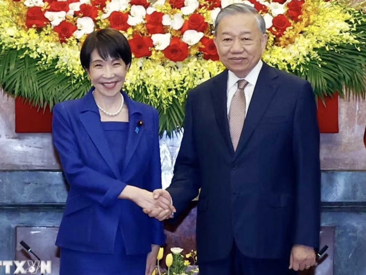Vietnamese Party chief, State President To Lam hosts Japanese prime minister