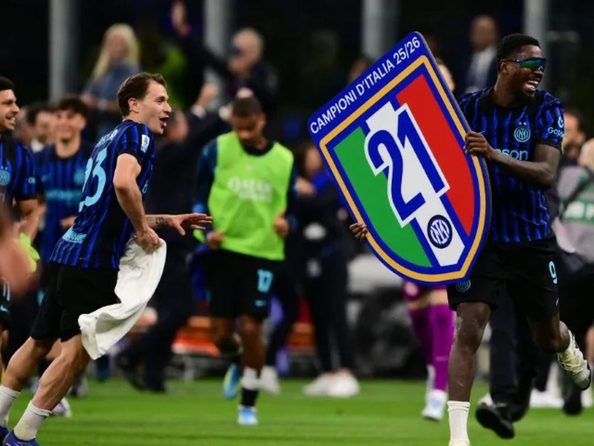 Inter Milan win Italian title for third time in six seasons