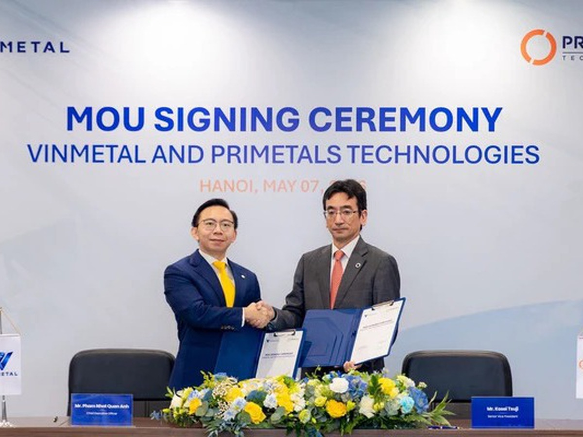 VinMetal, Primetals Technologies team up for advanced integrated steel complex in Vietnam