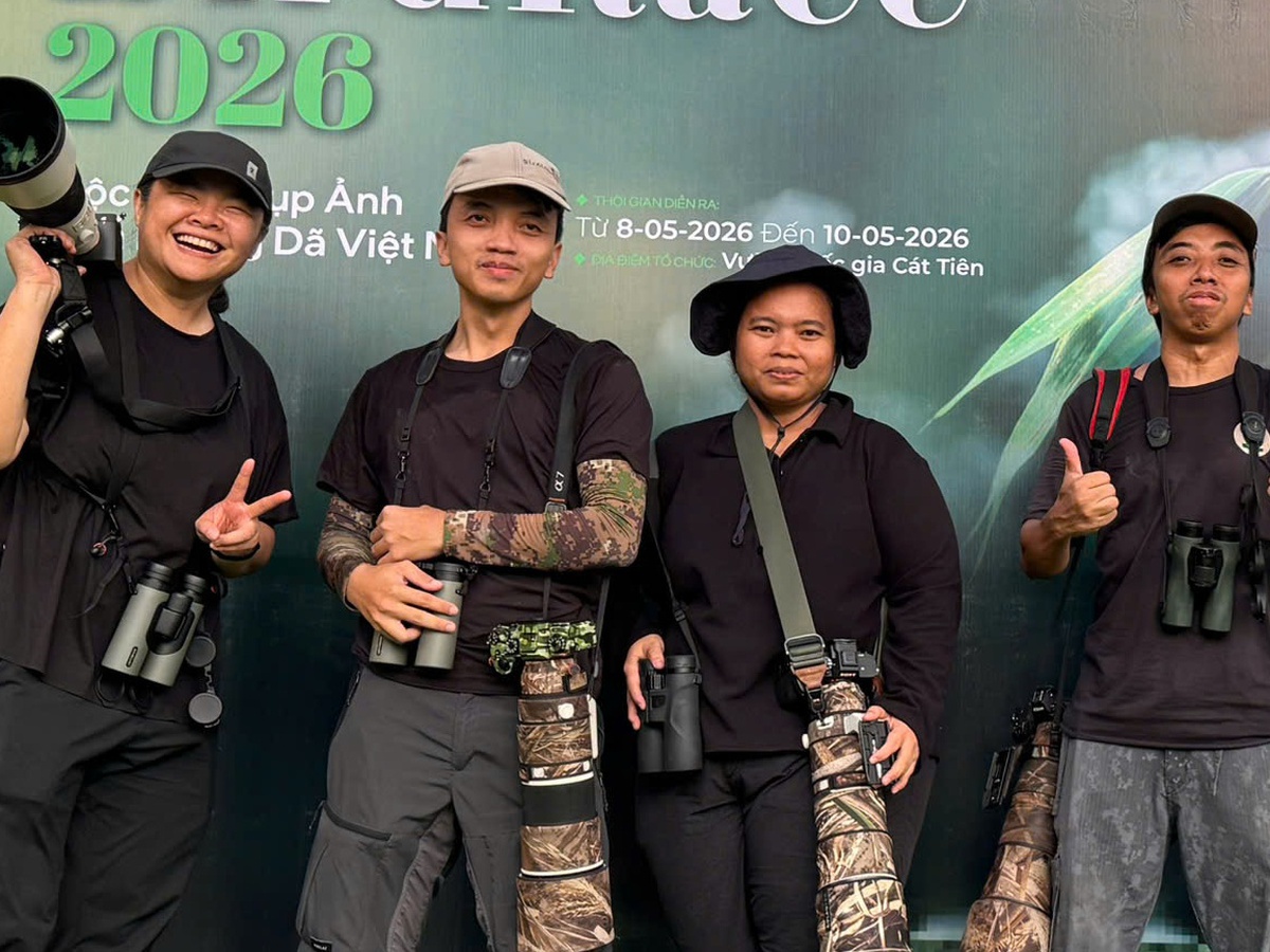 In Vietnam, over 100 Vietnamese, int’l competitors join bird photography race