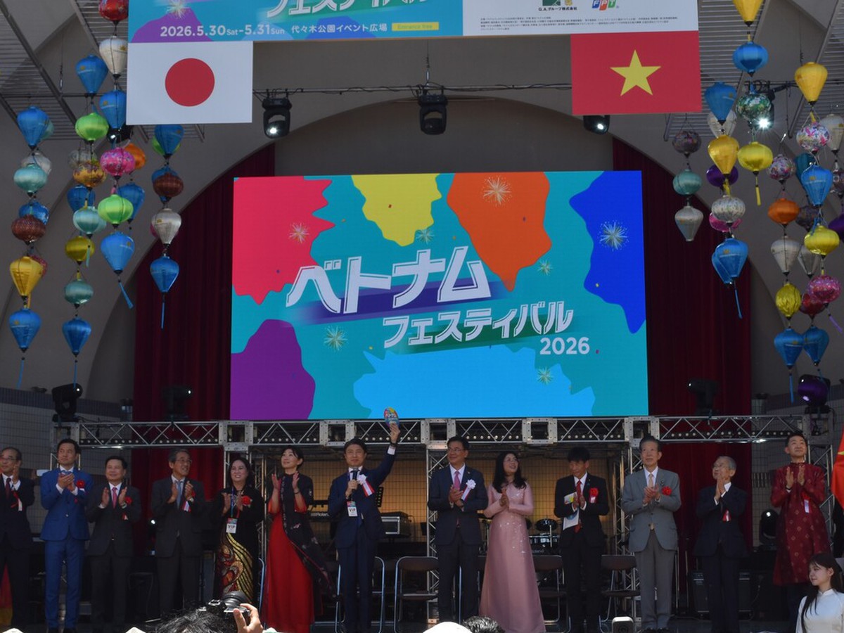 Vietnamese music, gourmet food blend at Tokyo festival