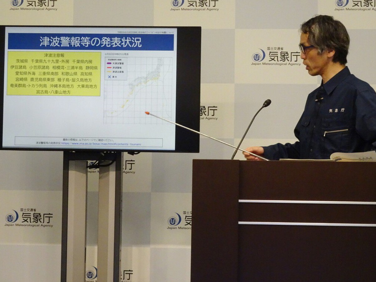 Tsunami advisory issued for Japan's Pacific coast