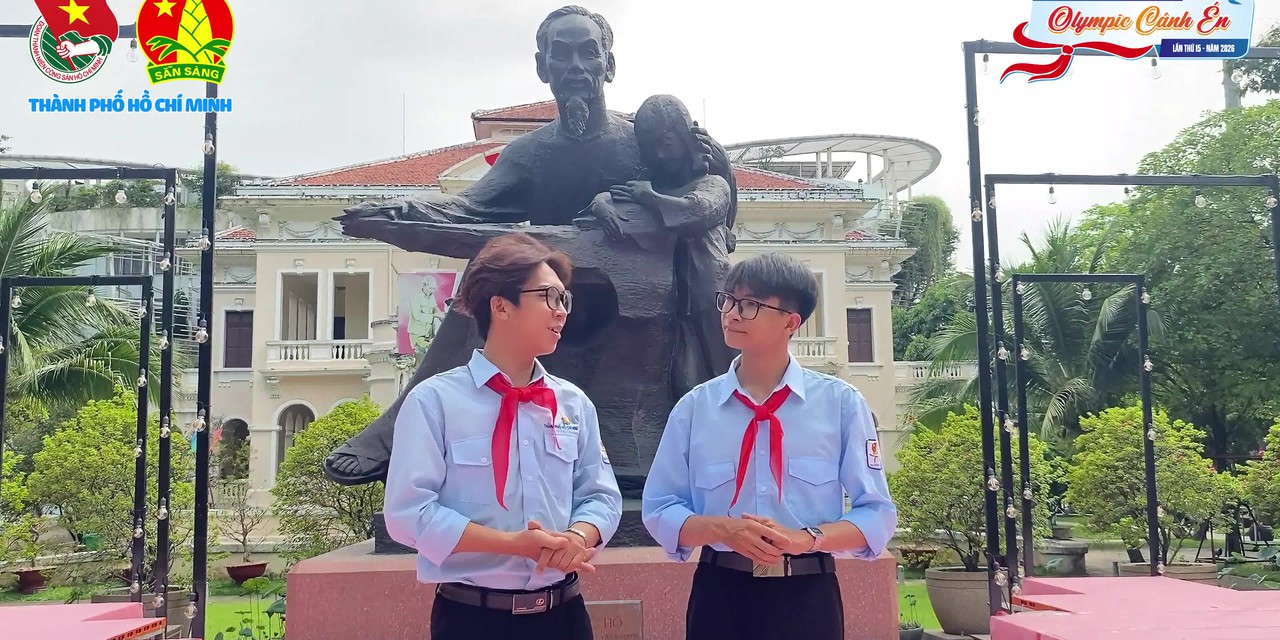 Sản phẩm truyền thông sáng tạo Hội thi Phụ trách Đội giỏi "Olympic cánh én" năm 2026 - thí sinh Nguyễn Văn Hồng, Trần Hoàng Phú Quí