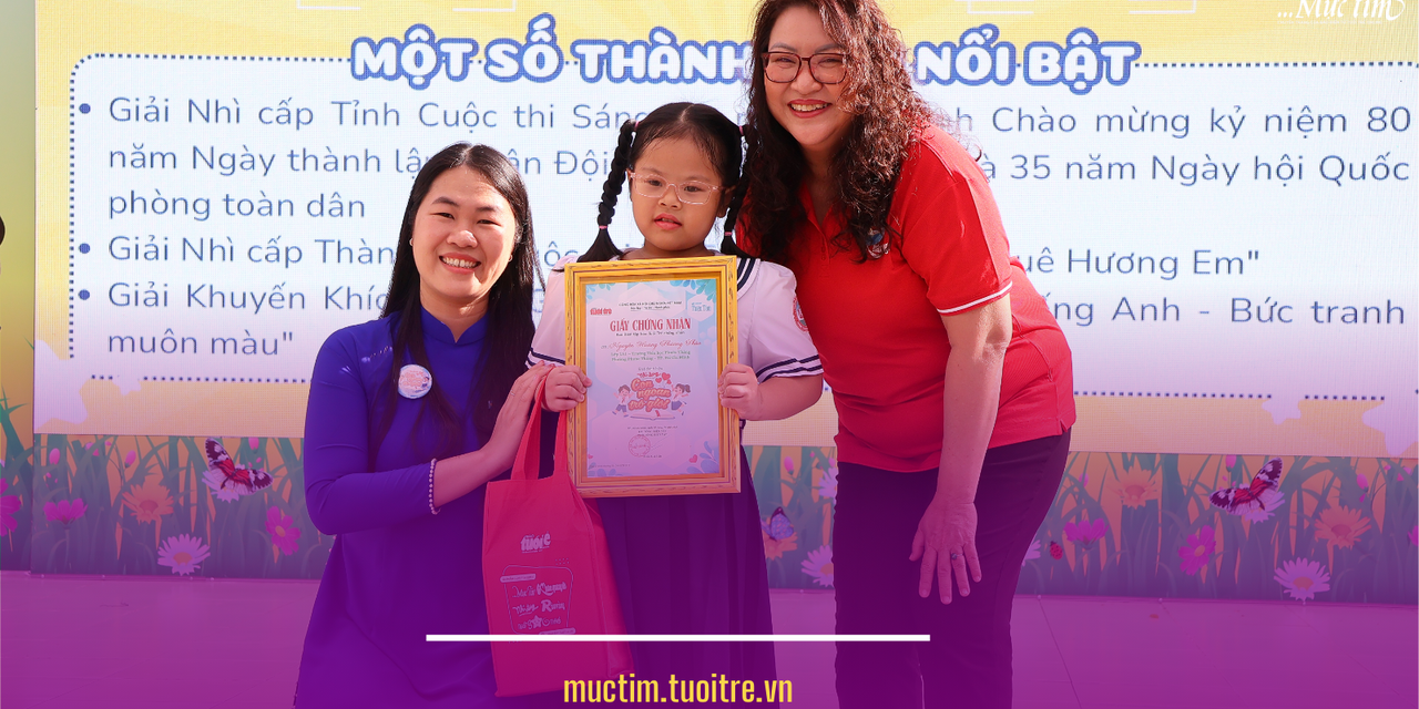 Lấp lánh nụ cười xinh từ những con ngoan trò giỏi Trường tiểu học Phước Thắng