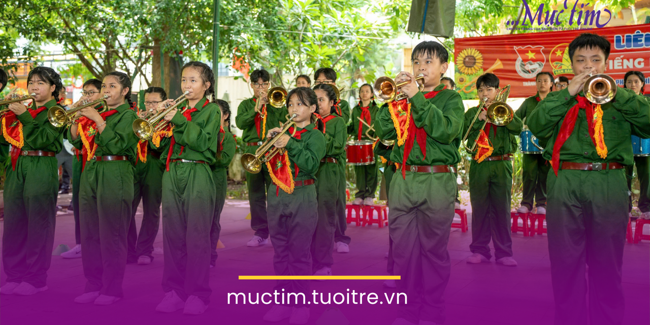 Rộn ràng Liên hoan Tiếng kèn Đội ta chủ đề "Em là chiến sĩ Giải phóng quân Thành phố Bác Hồ"