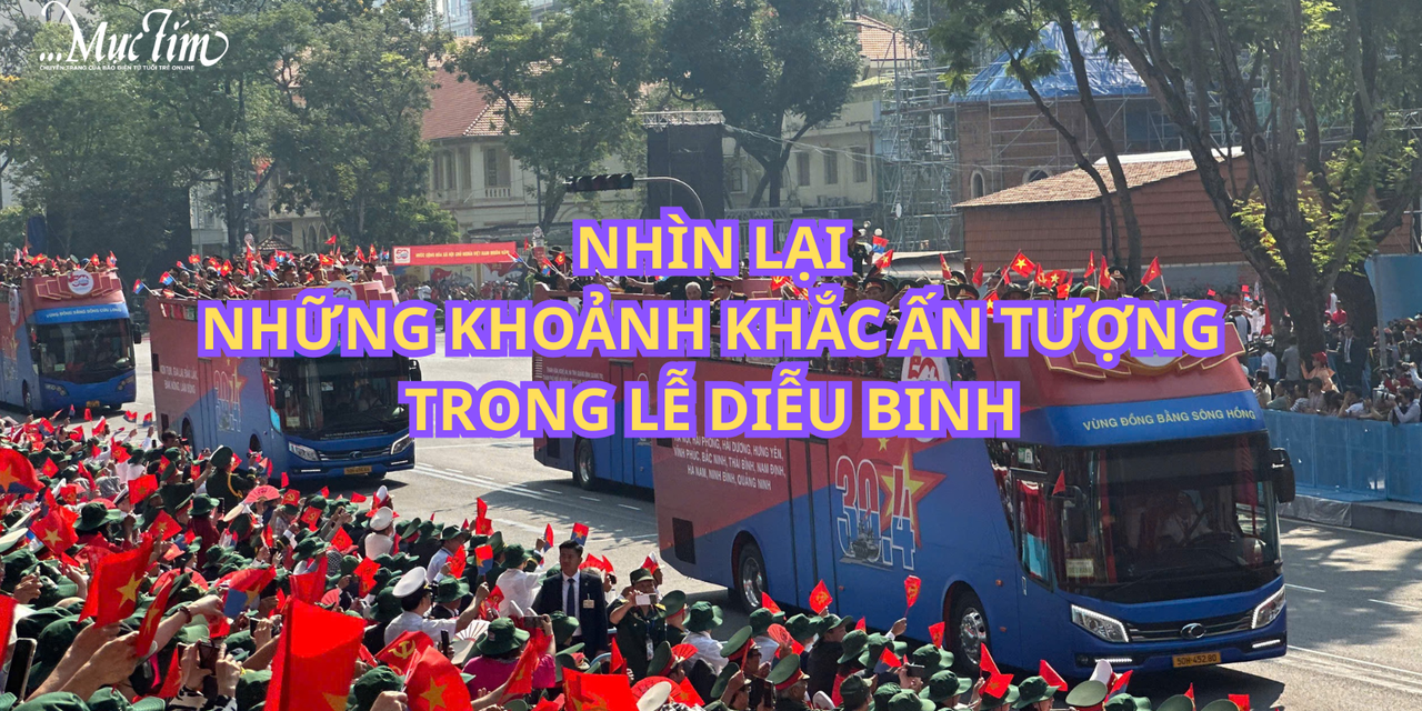 Nhìn lại những khoảnh khắc ấn tượng trong lễ diễu binh
